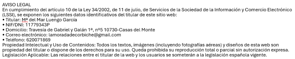 Aviso Legal