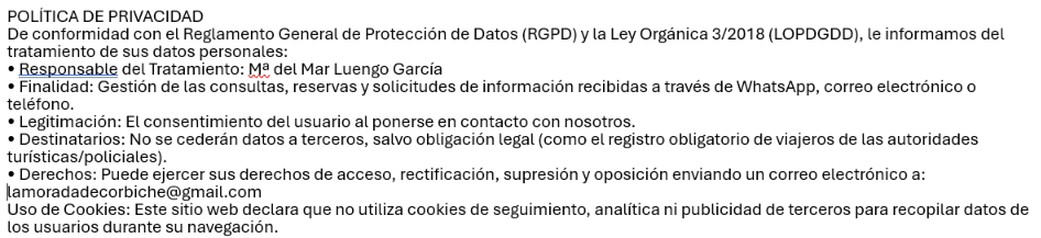 Privacidad
